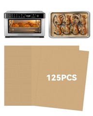 125PCs For Gourmia Digital Air Fryer Oven 10QT, Unbleached Parchment Paper