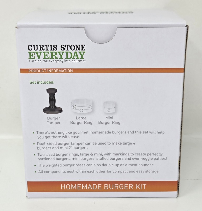 New Curtis Stone Everyday Homemade Burger Kit gallery
