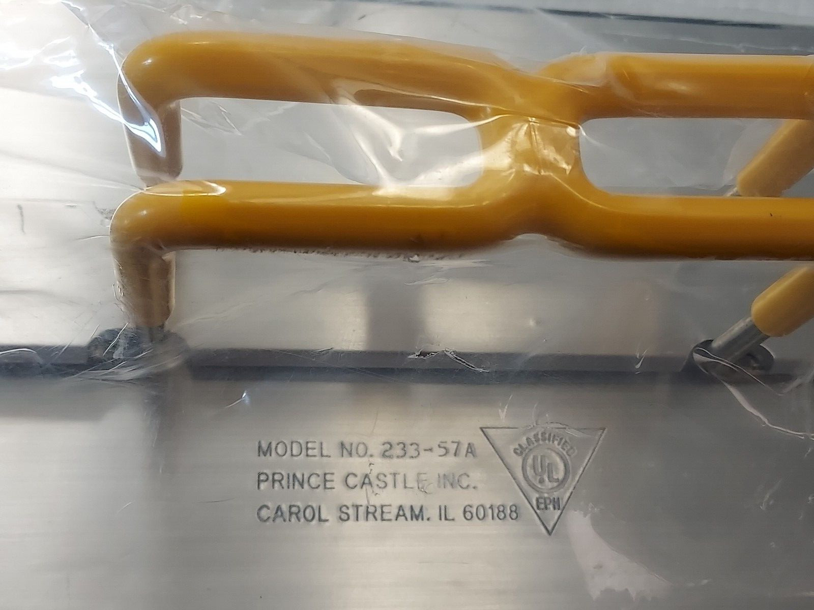 PRINCE CASTLE 233-57A COMMERCIAL MEAT PRESS 23" x 6", NEW gallery
