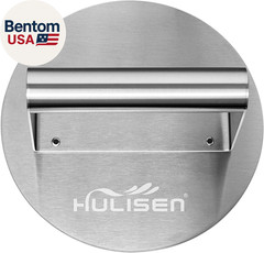 Stainless Steel Burger Press, 6.2 Inch round Burger Smasher, Professional Griddl