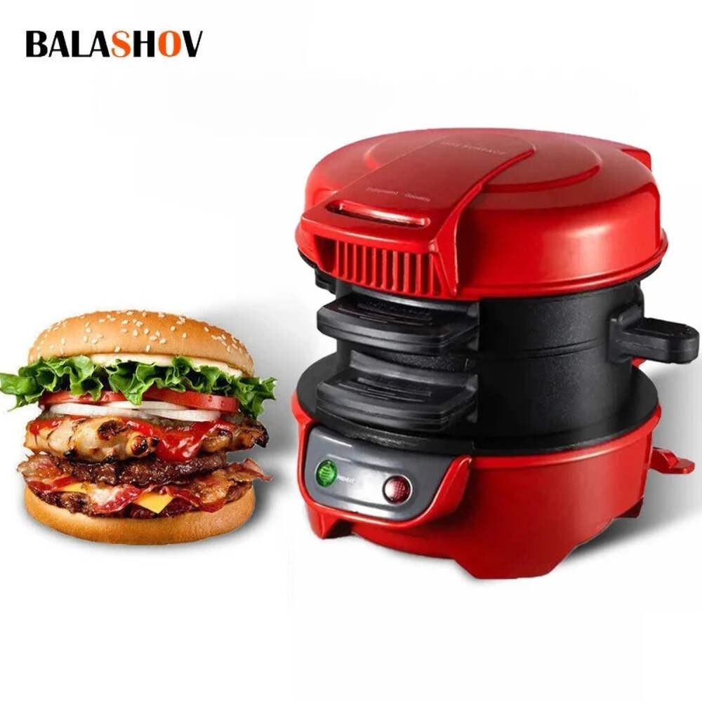Multifunctional Mini Burger Maker Machine 220V to 110V Breakfast Muffin Maker gallery