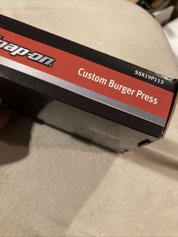 Snap On - Custom Burger Press - Model SSX19P113 (BRAND NEW) gallery