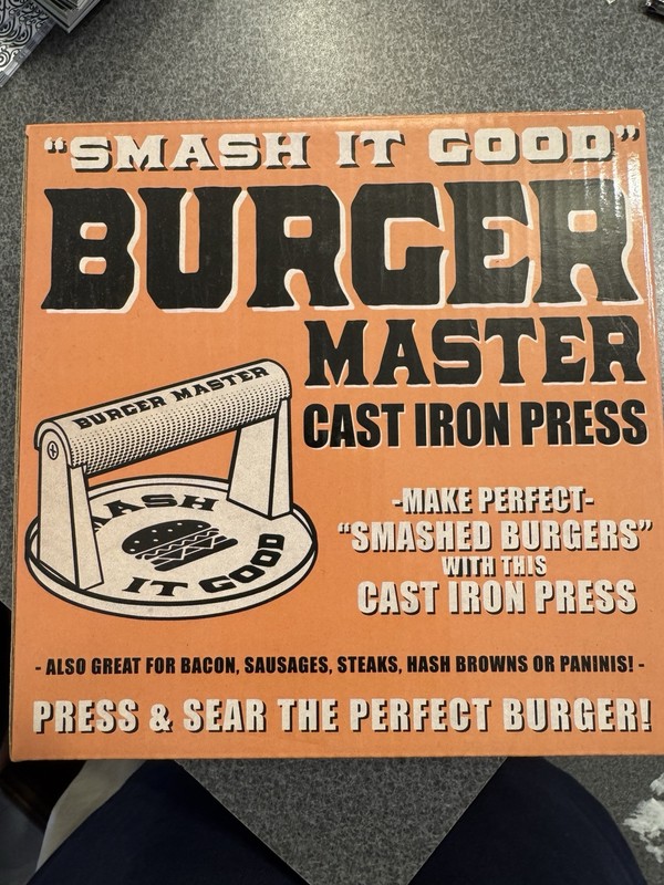 Burger Master Cast iron Press gallery
