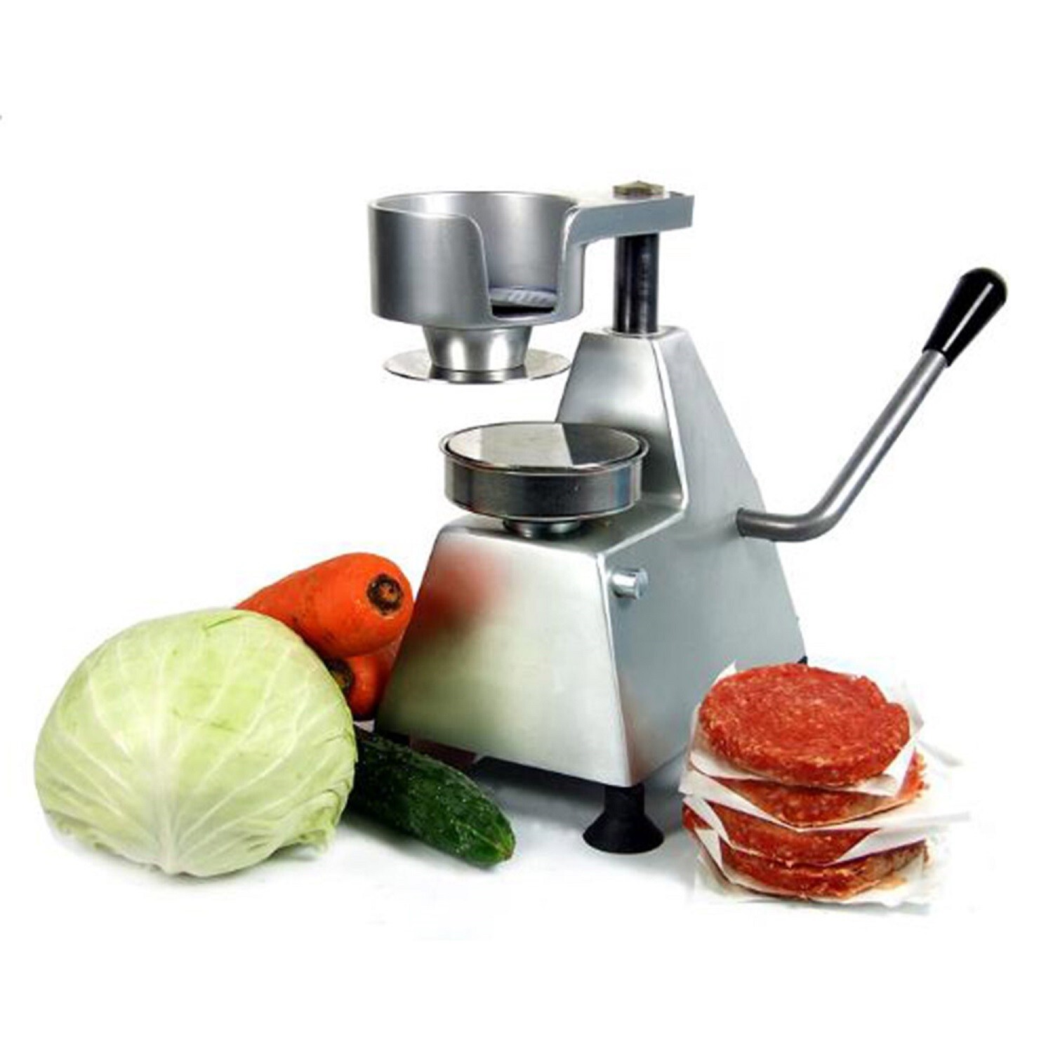 Clivia 4"- 5" Commercial Burger Press Maker Hamburger Patty Maker Machine gallery