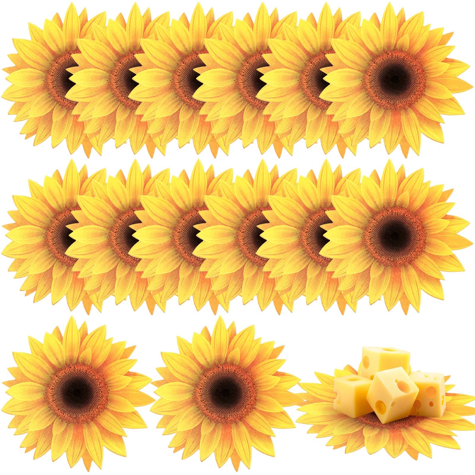 Tenceur 100 Count Sunflower Parchment Paper for Cheese 6 Small, gallery