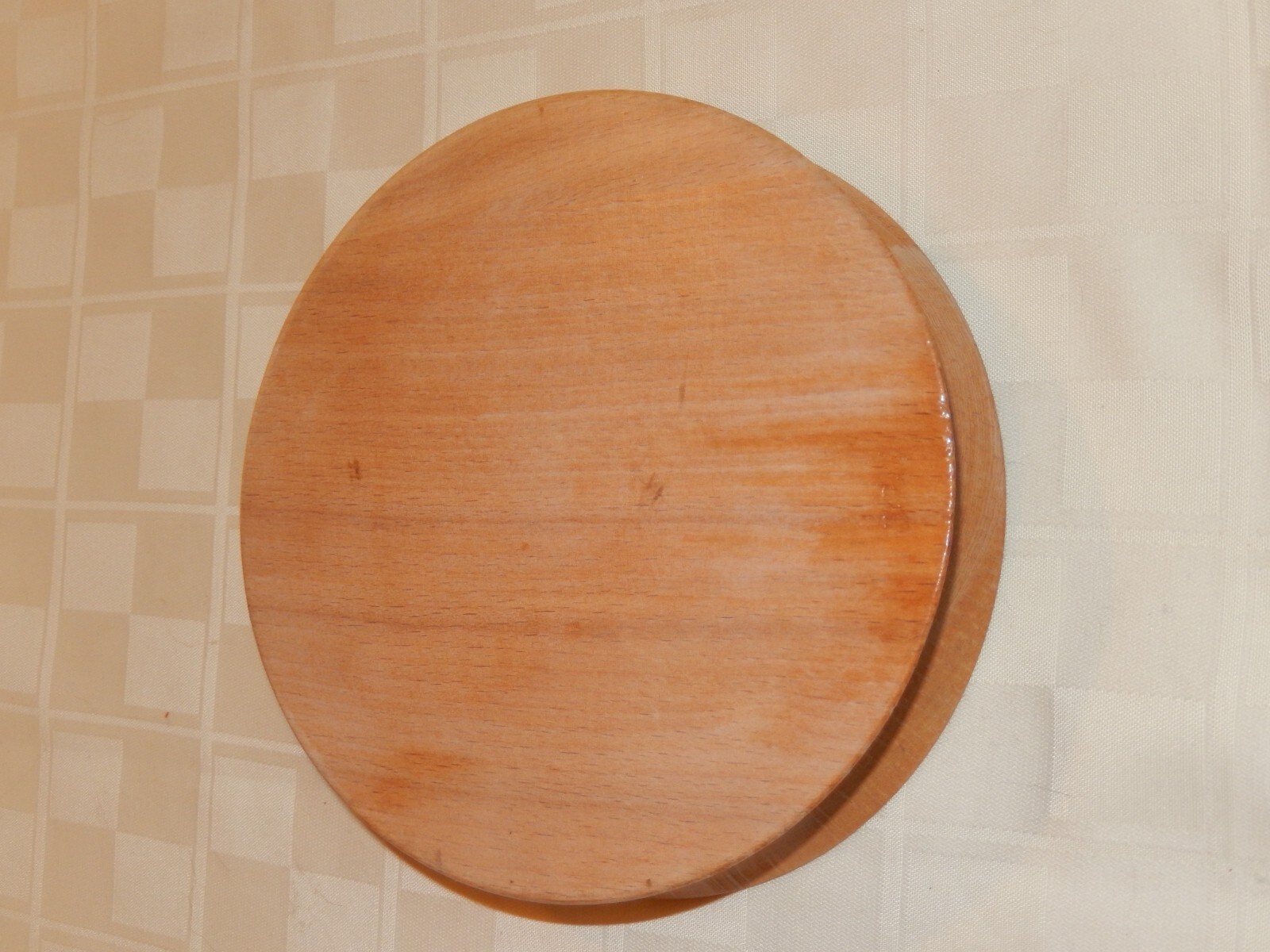 Vintage Wood Roosters Hamburger Press gallery