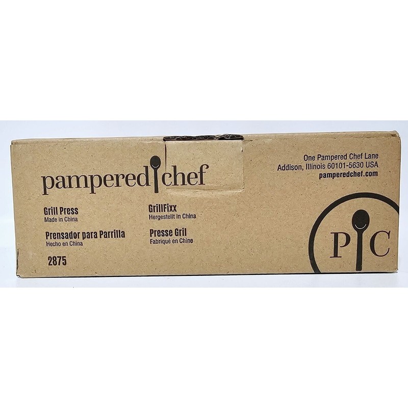 Pampered Chef Grill Press 2875 NEW IN BOX gallery
