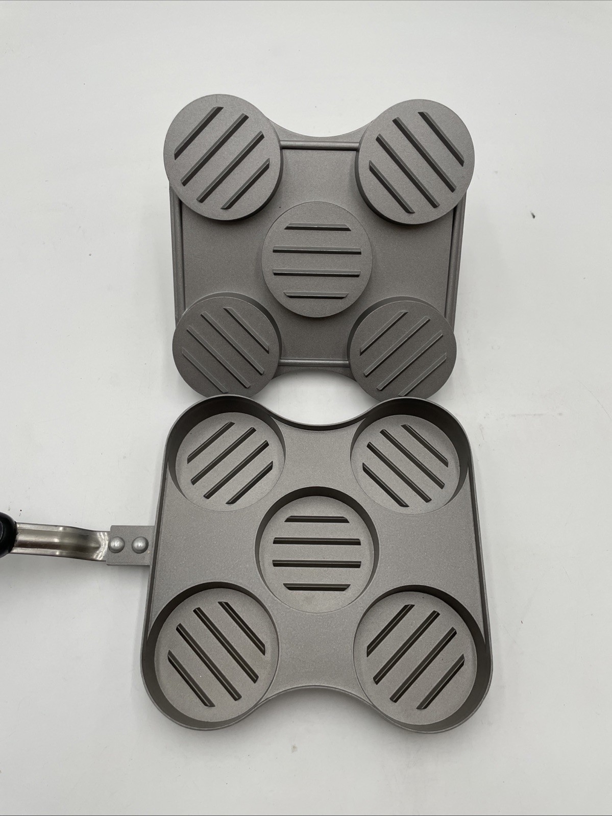 BIG CITY SLIDER Pan Mini Burgers/ Sliders Stove Top Pan EUC gallery