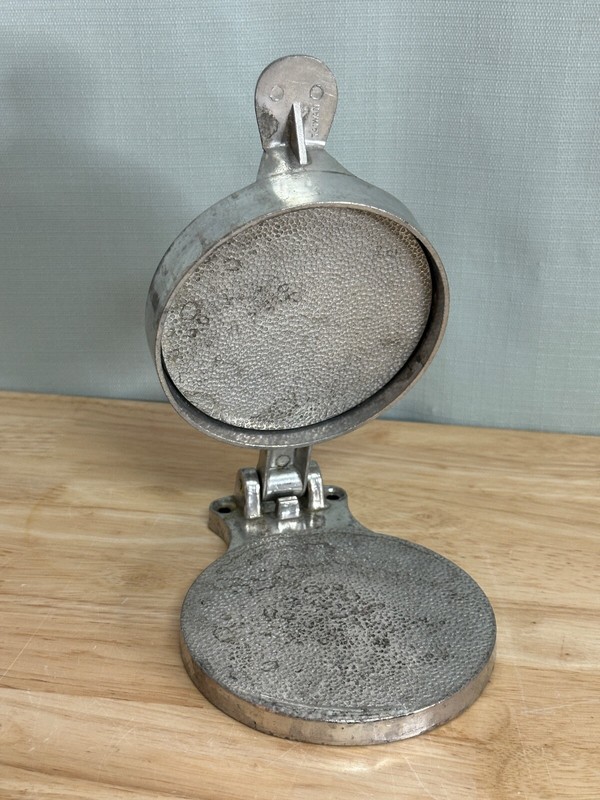 Vintage Commercial Patty Press Turn Dial Size Inch Thickness 4 5/8 in Hamburger gallery