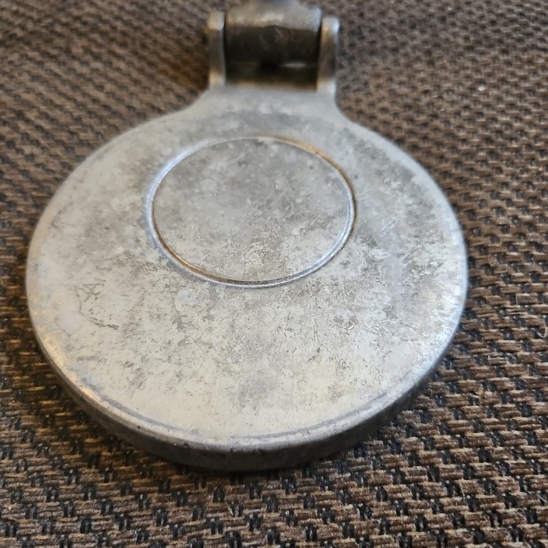 Vintage Hamburger Press Chef Die Cast Aluminum Sears Retro Kitchen 9x5" gallery