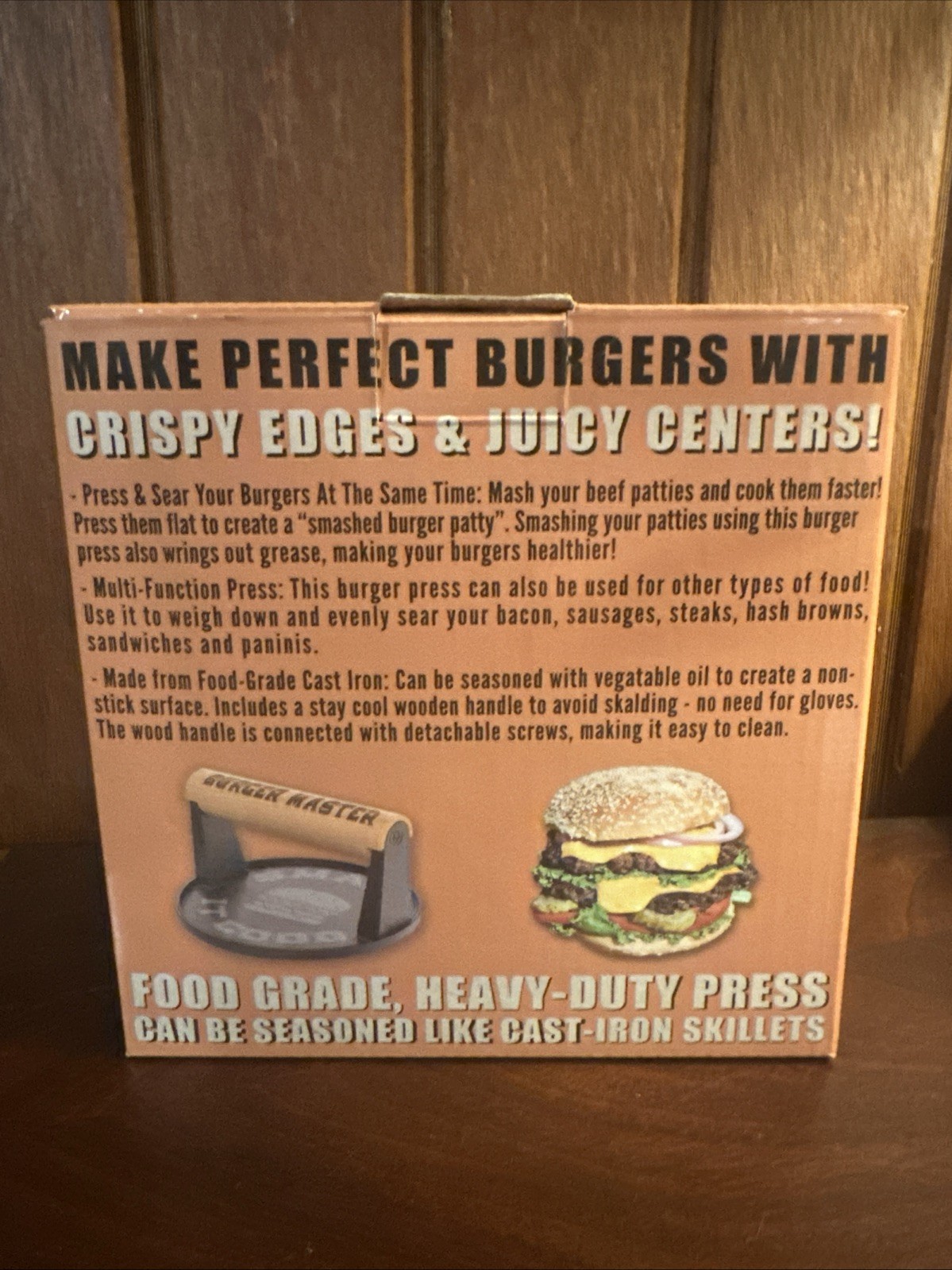 Burger Master Cast Iron Press (Trixie Milo) gallery