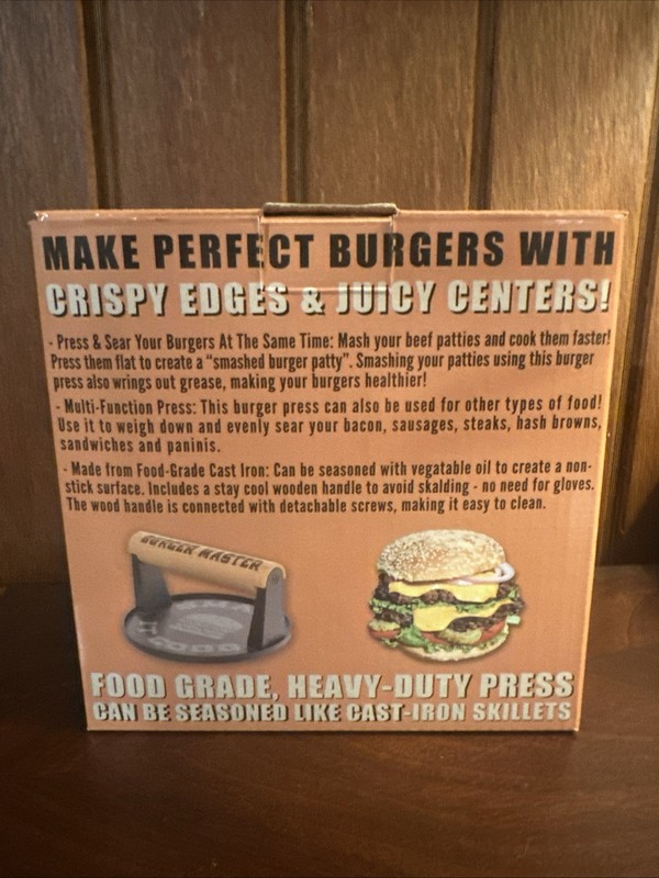 Burger Master Cast Iron Press (Trixie Milo) gallery