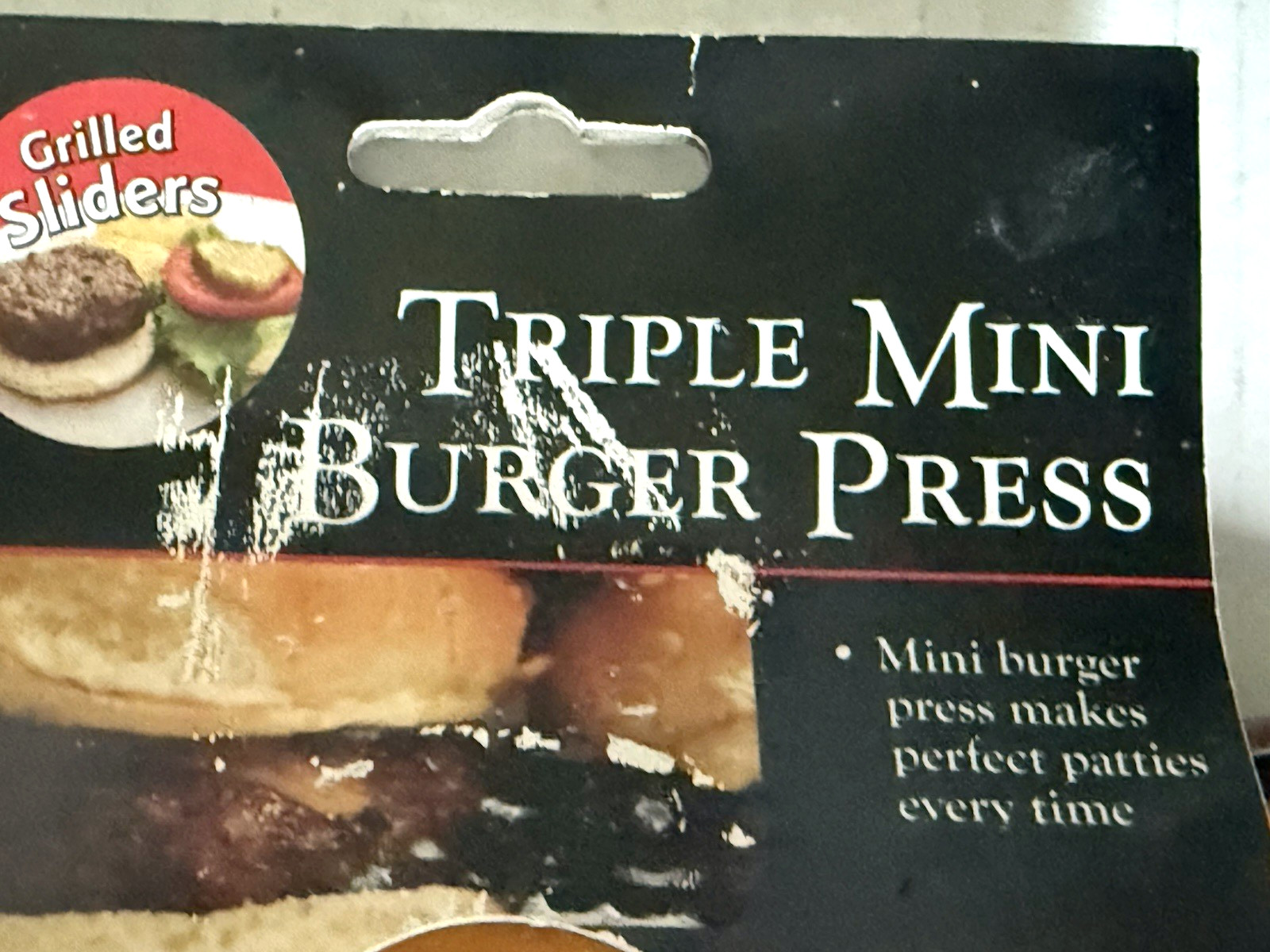Charcoal Companion Triple Mini Burger Press Slider Patty gallery