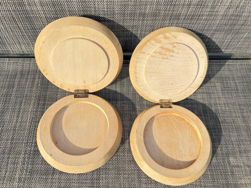 Vintage Hamburger Press Set Of 2. Sold Together-D2 gallery