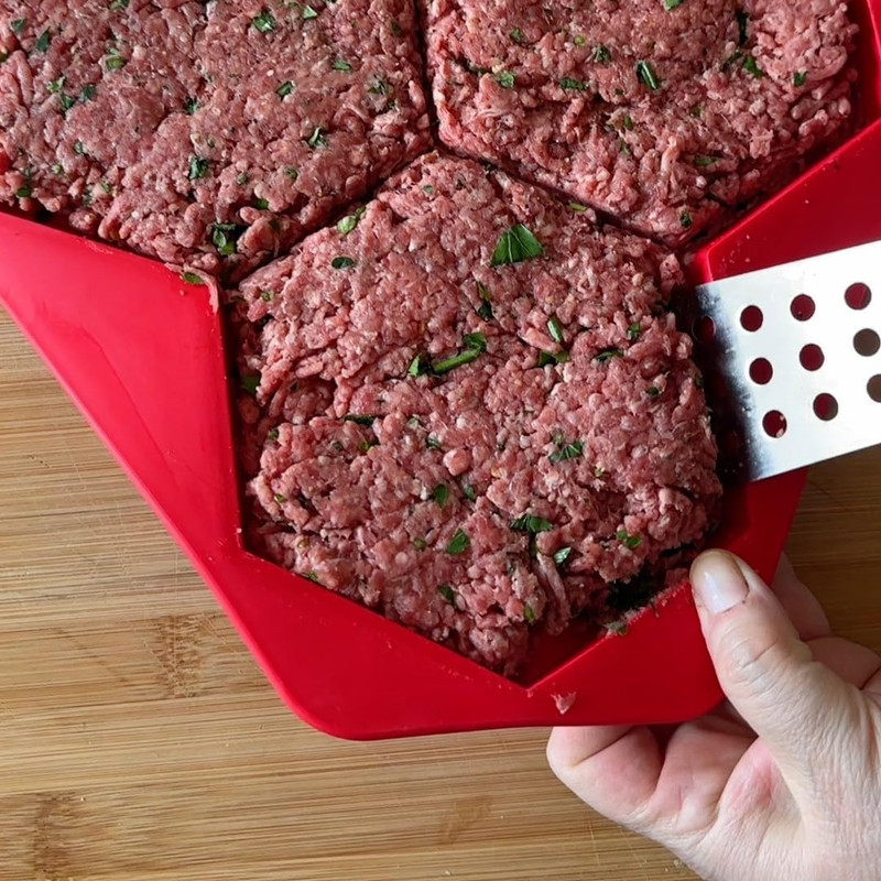 Burger Master MAX 4-In-1 Burger Press by . Makes Makes Four 1/3 to 1/2 Pound Bur gallery