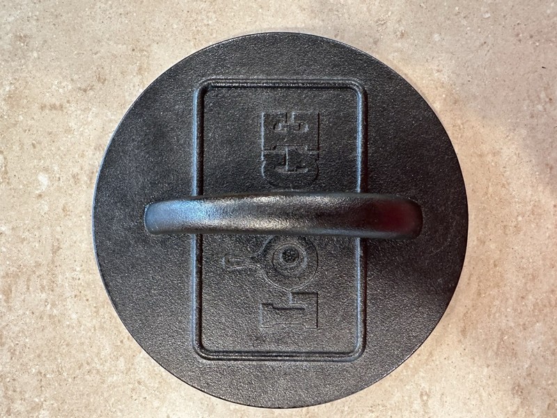 Lodge Seasoned Cast Iron Burger Press 6.25 in gallery