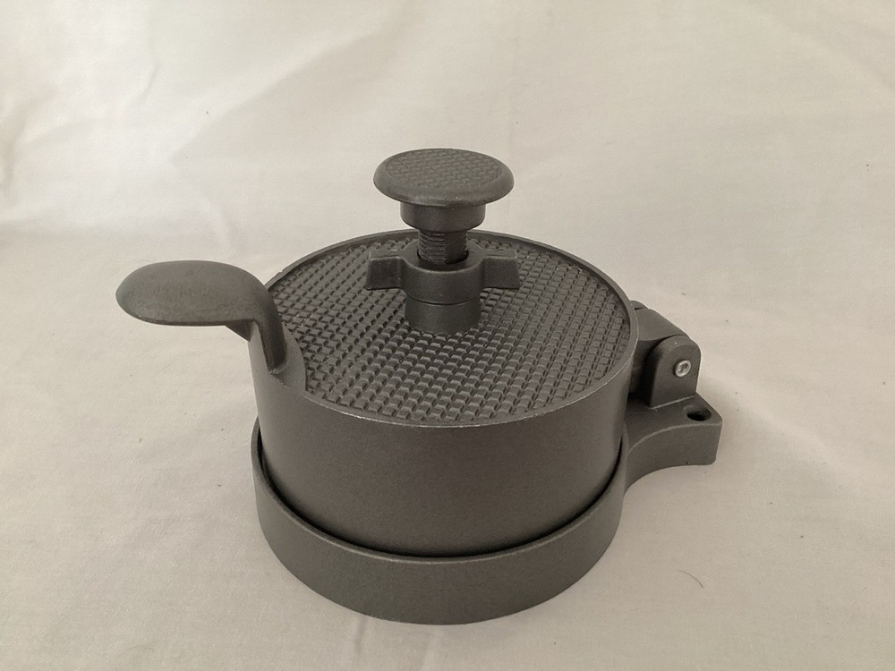 Weston Burger Press, Makes 4 1/2" Single, Non-stick Heavy-Duty Cast Aluminum