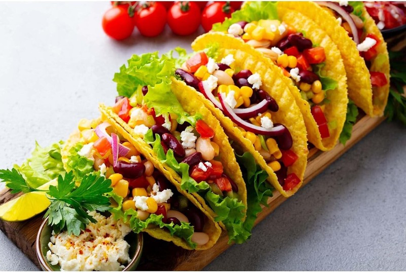 "Taco Maker Press Fried Taco Shells Mold Crisp Deep Fryer Kitchen Tools Gadgets gallery