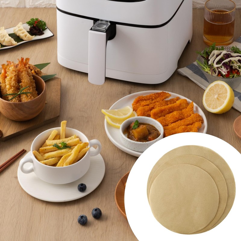 150 Pcs Round Baking 50 sheets 7'' + 50 8'' + 50 9'', Beige gallery