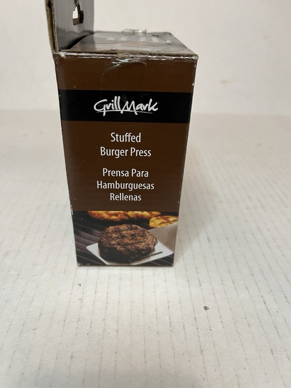 GRILL MARK STUFFED BURGER PRESS MODEL 8392078 New gallery