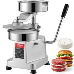 Commercial Burger Patty Maker, Stainless Steel Heavy Duty Burger Press Meat P…