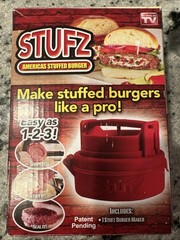 Stuffed Burger Press STUFZ Americas Hamburger Patty Molds Maker Sliders BBQ US