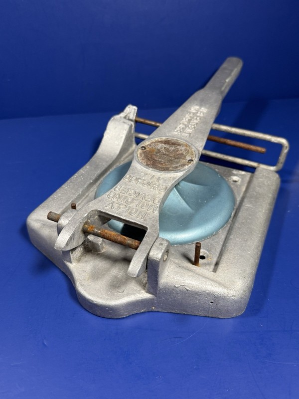 Vintage 1940-50’s Holly Molding Devices Hamburger Patty Press - Cast Aluminum gallery