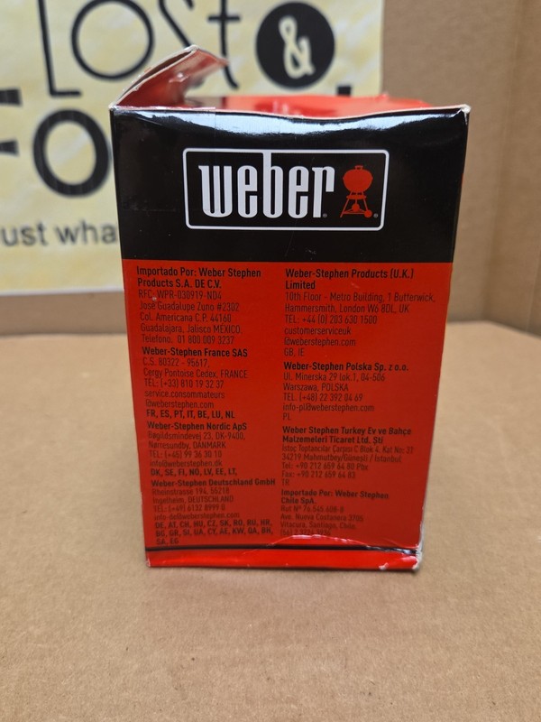 Weber 6483 Original Burger Press 1/4 1/2 lb Patties BBQ Grill Tool Sealed gallery