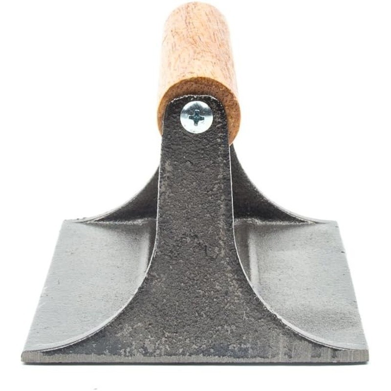 Durable Cast Iron Grill Press Heavy Duty Marking Tool Kitchen Accessory New gallery