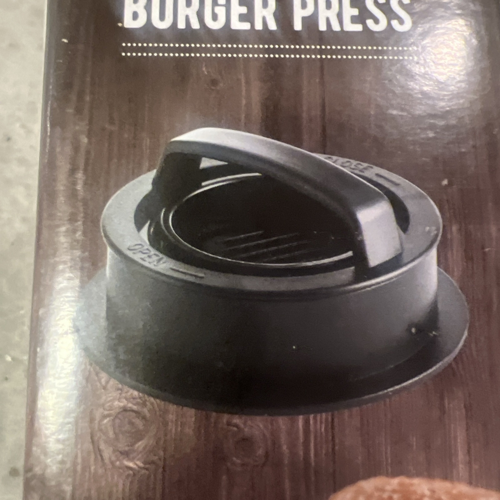 NEW Farberware Barbecue Burger Press-Black-Forms Perfect Burgers and Sliders gallery