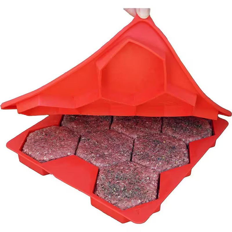 Outdoor Cooking Accessories, 8-In-1 Burger Press and Freezer Containers gallery