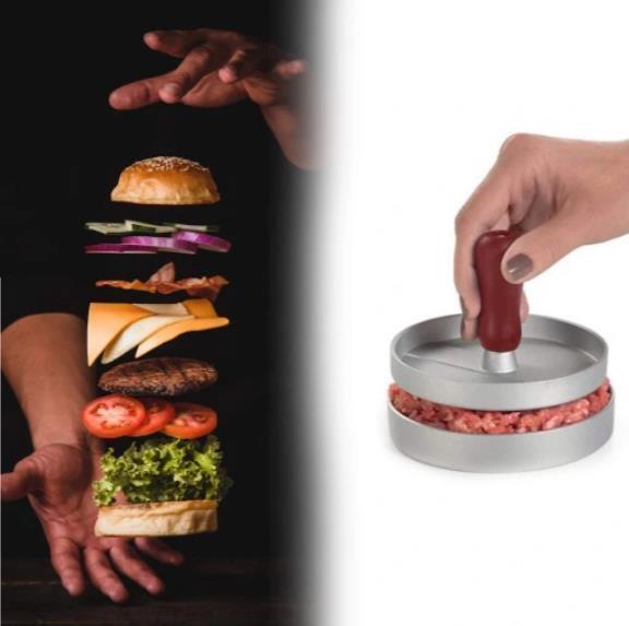 Meet Press For Hamburgers Burger Grill Kitchen Home Tool Beef Press Patty Maker gallery