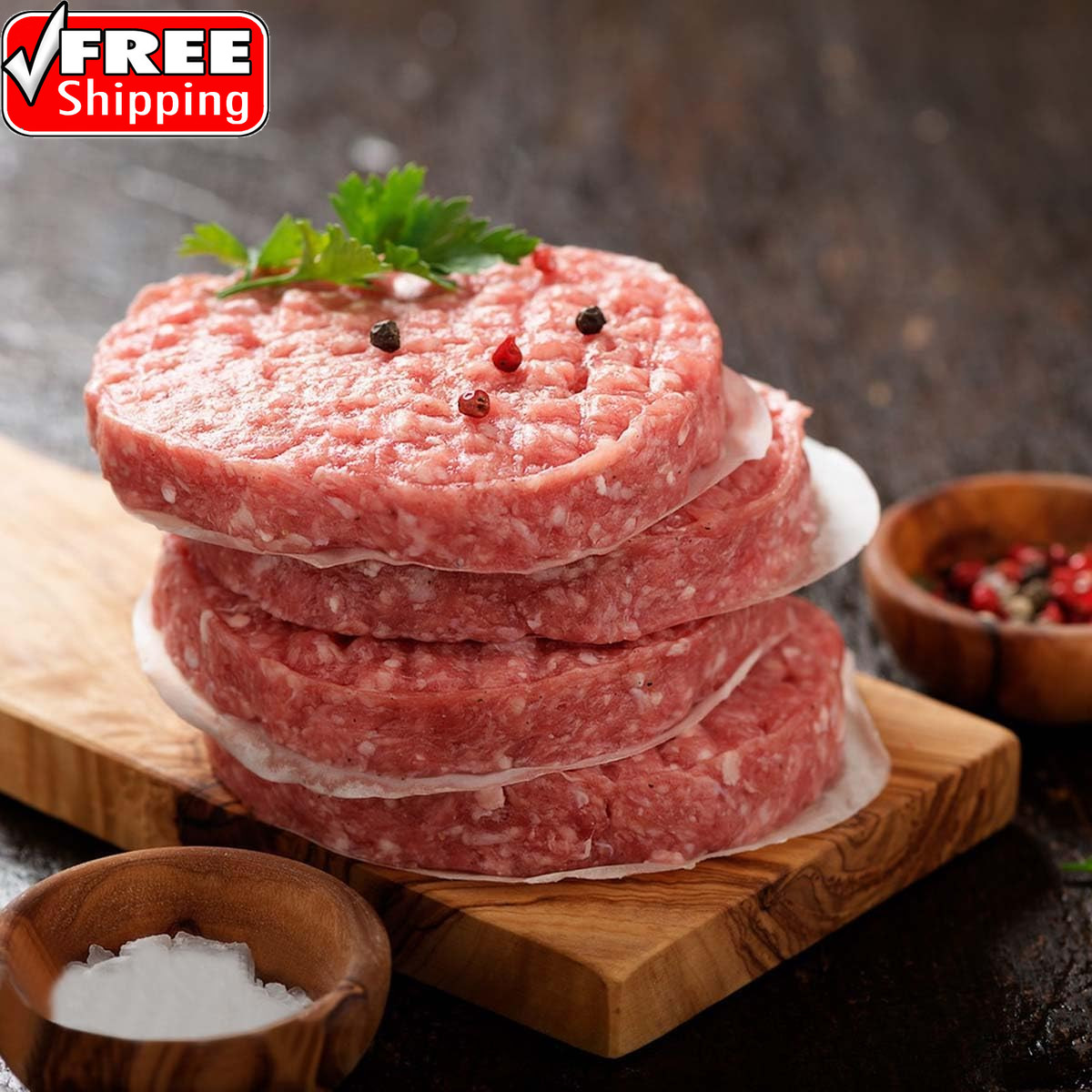 100 Pcs Burger Patty Paper Hamburger Parchment Papers 4 Inch Non-Stick round Ham gallery
