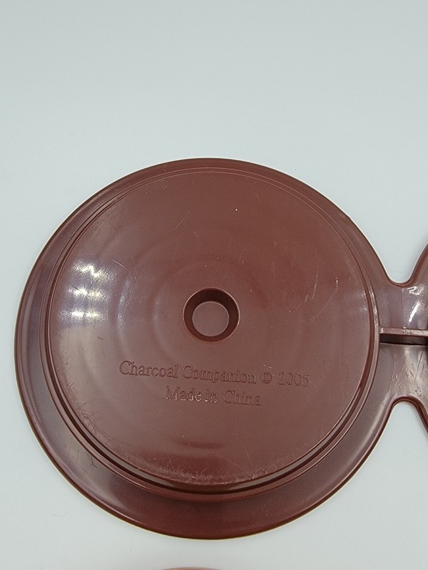 Charcoal Companion Double Hamburger Press Mold 4.5" Round Patties Grill Burger gallery