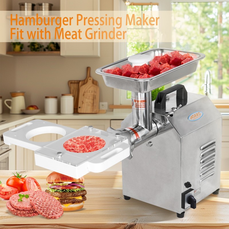 Hakka Hamburger Patty Maker Auto Universal Attachment Fit Grind Sausage Stuffer gallery