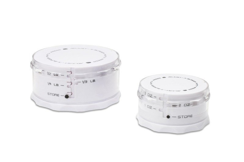 Adjust-A-BurgerÂ® PRESS SET, 4 PIECE SET MAKE BURGERS AND SLIDERS gallery