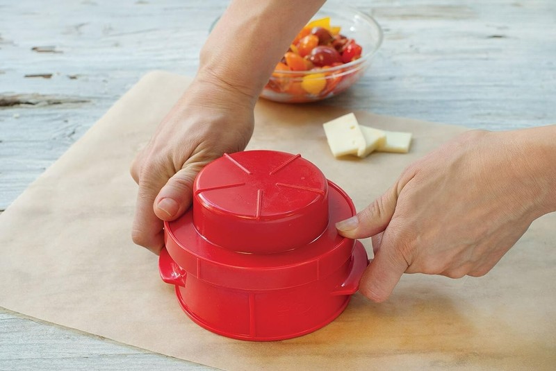 Charcoal Companion CC5119 Jucy Lucy Stuff-a-Burger 3/4 pound Hamburger Press gallery