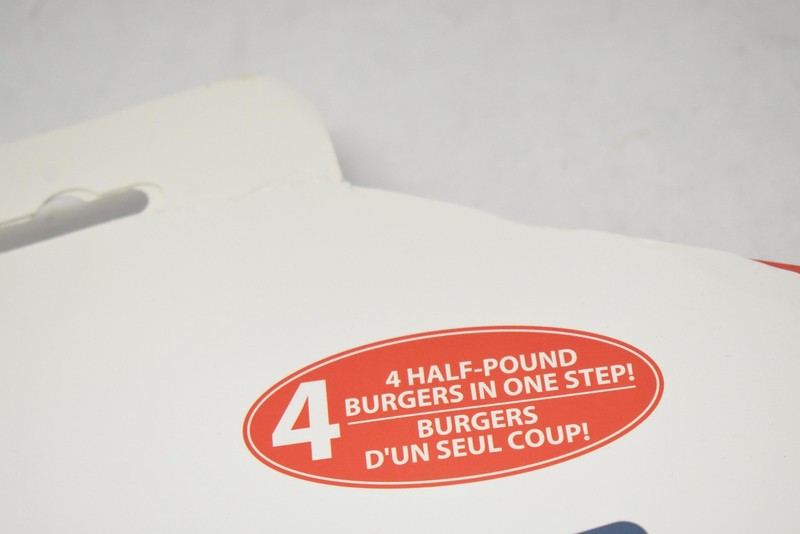 Shape+Store Burger Master Max Red Large Burger Press Freezer Tray Mold BPA Free gallery
