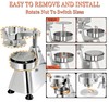 3 in 1 Commercial Burger Patty Maker 4/5/6 Inch Hamburger Press - Heavy Duty ... gallery