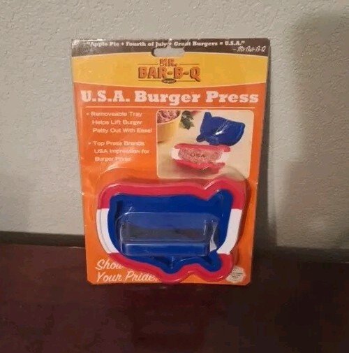USA Burger Press by MR. BAR-B-Q Brand New