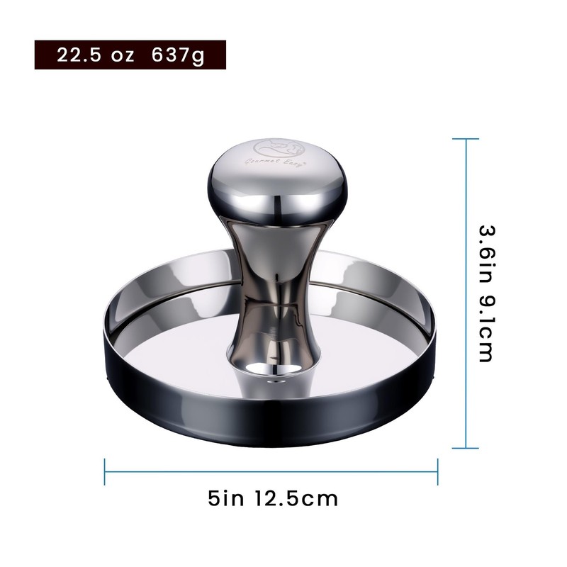 2in1 Smash Burger Press & Patty Maker, Heavy Duty Premium Stainless Steel Ham... gallery
