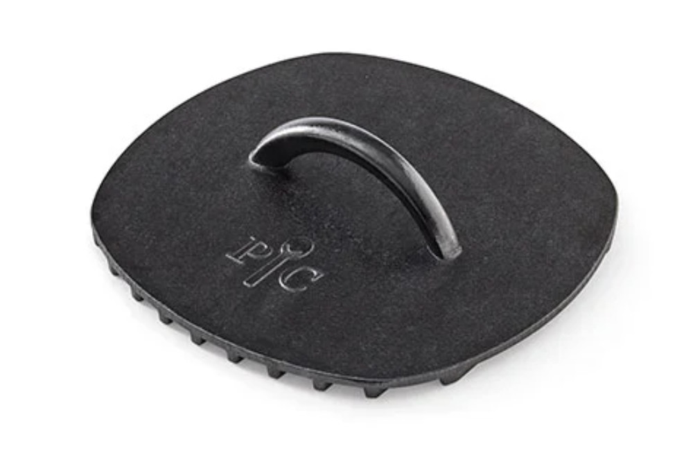 Pampered Chef Cast Iron Grill Press