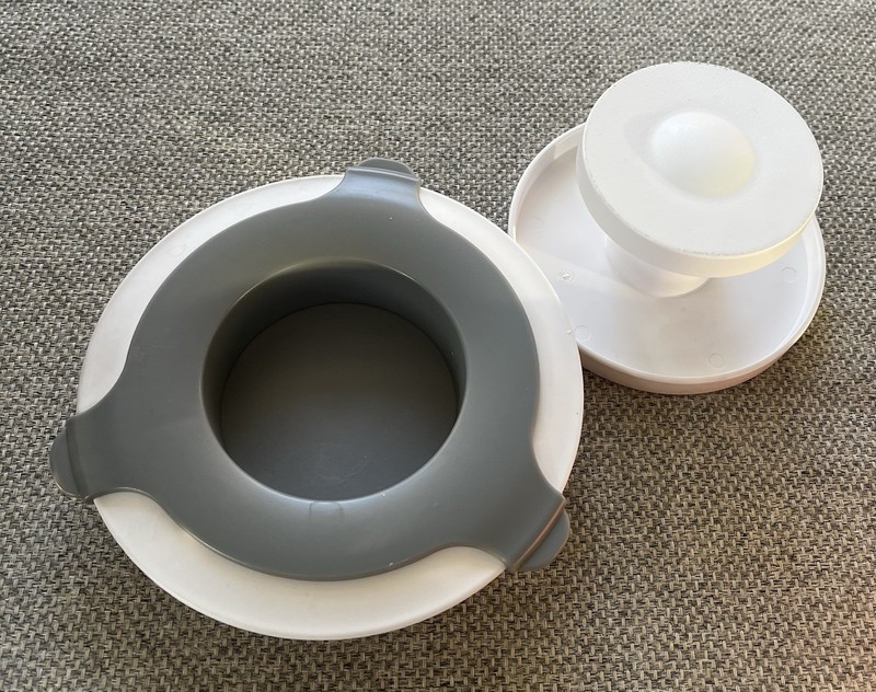 Pampered Chef Burger Slider Press # 1174 up to 1/2 lb Compact Dishwasher Safe gallery