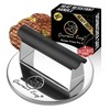 Smash Burger Press Stainless Steel, 6*6*2.8 in, Steel gallery