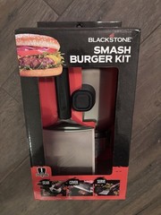 Blackstone Smash Burger Kit, 3-Piece Stainless Steel – BRAND NEW!