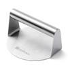 Husfunov Stainless Steel Burger Press, 5.5 Inch 5.5inch-Steel Handle, Sliver gallery