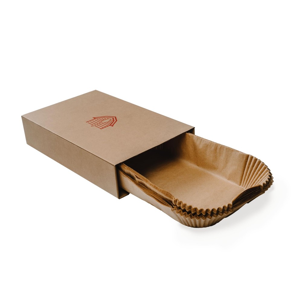 BakeBarn 9x13 Pre Formed Parchment Paper, Fits Any 9 x 13 9"x13", Unbleached