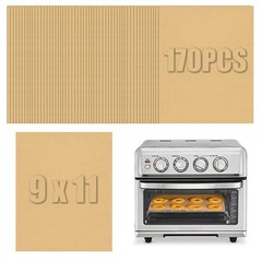 GOAUS Parchment Paper Sheets 9×11 Inch, Air Fryer 9 x 11 Inch (170 Pieces)