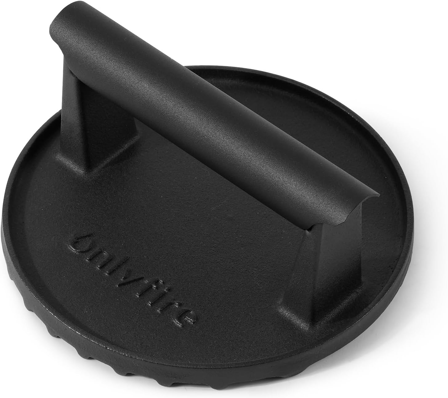 Cast Iron Grill Press Heavy-Duty Smash Burger Press Meat Steak W/ Handle Griddle gallery