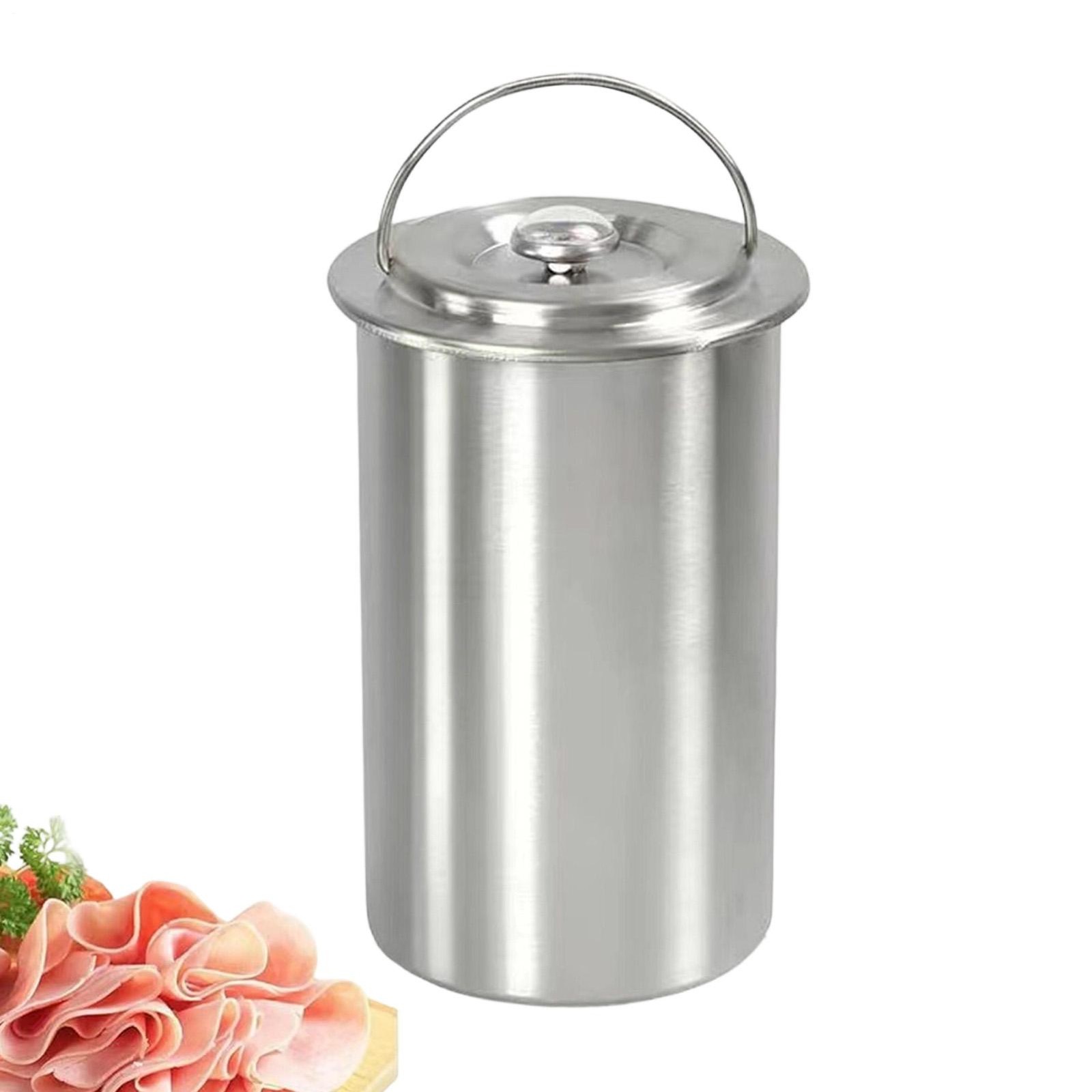 Meat Press for Steam Cooker Stainless Steel Steamer with Temp Tester gallery